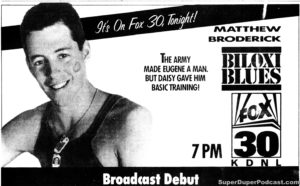 BILOXI BLUE- Television guide ad.
November 7, 1990.