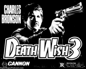 DEATH WISH 3- Newspaper guide ad. November 10, 1985.