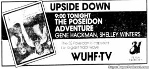 THE POSEIDON ADVENTURE- Television guide ad. November 20, 1983.