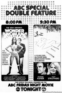 WONDER WOMAN- Television guide ad.
November 7, 1975.