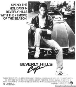 BEVERLY HILLS COP- Newspaper ad. December 16, 1984.