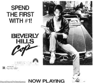 BEVERLY HILLS COP- Newspaper ad. December 30, 1984.