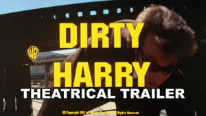 DIRTY HARRY- Theatrical trailer. Released December 23, 1971.