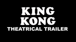 KING KONG- Theatrical teaser trailer. Released December 17, 1976.
