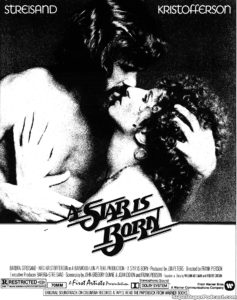 A STAR IS BORN- Newspaper ad. December 22, 1976.