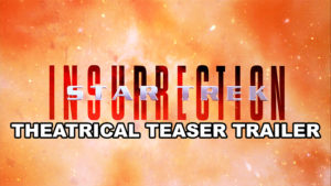 STAR TREK INSURRECTION- Theatrical teaser trailer. Released December 11, 1998.