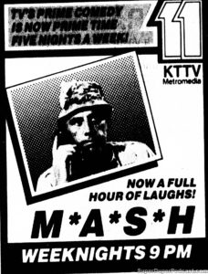 MASH- Television guide ad.
February 22, 1983.