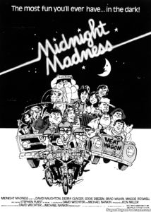 MIDNIGHT MADNESS- Newspaper ad. February 8, 1980.