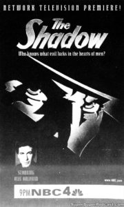 THE SHADOW- Television guide ad.
February 9, 1997.