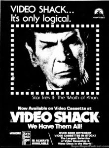 STAR TREK II THE WRATH OF KHAN- Home video ad.
February 20, 1983.