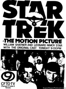 STAR TREK THE MOTION PICTURE- Television guide ad.
February 20, 1983.