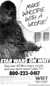 STAR WARS- Television guide ad.
February 20, 1983.