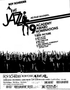 ALL THAT JAZZ- Newspaper ad. March 16, 1980.