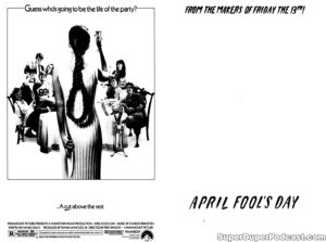 APRIL FOOL'S DAY- Newspaper ad. March 27, 1986.