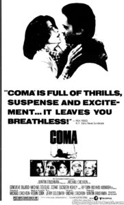 COMA- Newspaper ad. March 6, 1978.