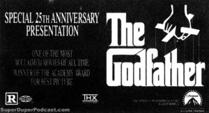 THE GODFATHER- Newspaper ad. March 29, 1997.