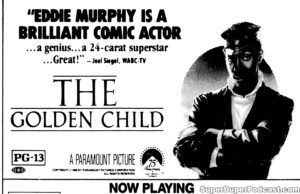 THE GOLDEN CHILD- Newspaper ad.
March 2, 1987.