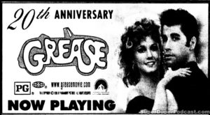 GREASE- Newspaper ad. March 31, 1998.