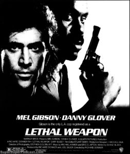 LETHAL WEAPON- Newspaper ad. March 1, 1987.