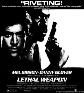 LETHAL WEAPON- Newspaper ad. March 6, 1987.
