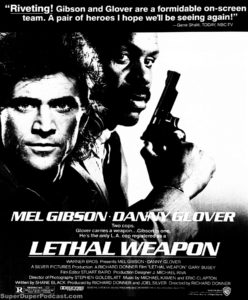 LETHAL WEAPON- Newspaper ad. March 7, 1987.