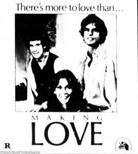 MAKING LOVE- Newspaper ad. March 23, 1982.