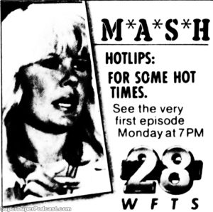 MASH- Television guide ad. March 9, 1988.