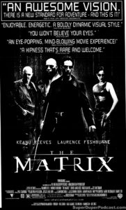 THE MATRIX- Newspaper ad. March 31, 1999.