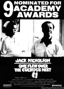 ONE FLEW OVER THE CUCKOO'S NEST- Newspaper ad. March 19, 1976.