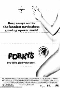 PORKY'S- Newspaper ad. March 19, 1982.