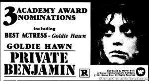PRIVATE BENJAMIN- Newspaper ad. March 19, 1981.