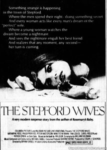 THE STEPFORD WIVES- Newspaper ad. March 14, 1975.