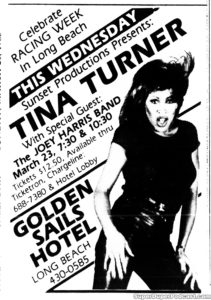 TINA TURNER- Newspaper ad. March 23, 1983.