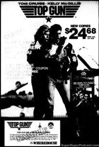 TOP GUN- Home video ad. March 28, 1987.
