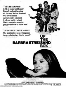 UP THE SANDBOX- Newspaper ad. March 25, 1973.