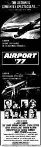 AIRPORT- Newspaper ad. April 11, 1977.