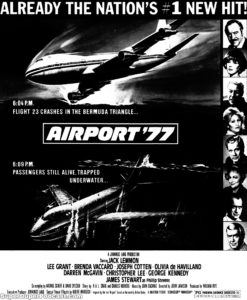 AIRPORT 77- Newspaper ad. April 3, 1977.