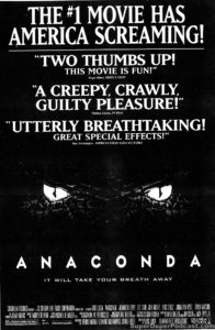 ANACONDA- Newspaper ad. April 18, 1997.