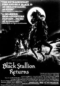 THE BLACK STALLION RETURNS- Newspaper ad. April 7, 1983.