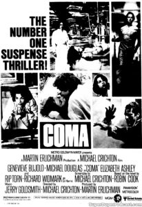COMA- Newspaper ad. April 28, 1978.