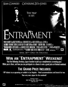 ENTRAPTMENT- Newspaper ad. April 18, 1999.