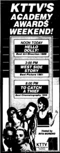 HELLO, DOLLY!- Newspaper ad. April 8, 1984.