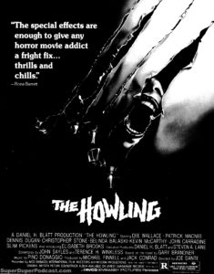 THE HOWLING- Newspaper ad. April 9, 1981.