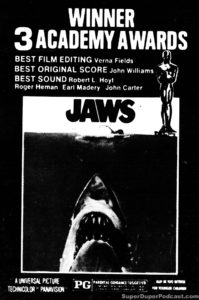 JAWS- Newspaper ad. April 21, 1976.