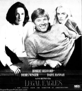 LEGAL EAGLES- Home video ad. April 19, 1987.
