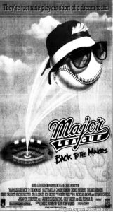 MAJOR LEAGUE BACK TO THE MINORS- Newspaper ad. April 17, 1998.
