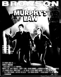 MURPHY'S LAW- Newspaper ad. April 14, 1986.