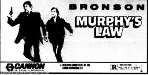 MURPHY'S LAW- Newspaper ad. April 26, 1986.