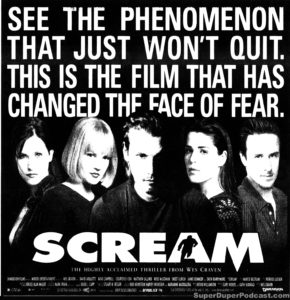 SCREAM- Newspaper ad. April 15, 1997.