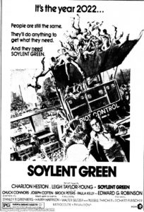 SOYLENT GREEN- Newspaper ad. April 17, 1973.